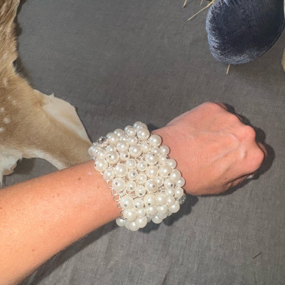 Pearl Statement Bracelet